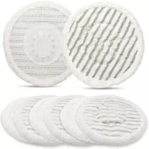 샤크 S8201 S8001 S7001 S7201 S7000AMZ S7005 S7020 S7001C용 Dcoecue 교체 스팀 걸레 패드 8팩 세탁