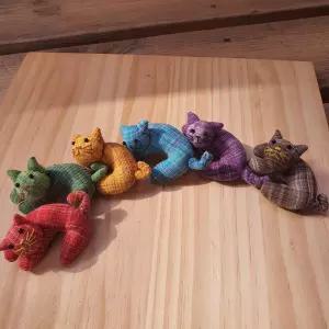 고양이브로치 뱃지 고영희씨 핸드메이드퀼트제품코튼 IFq4+4vac