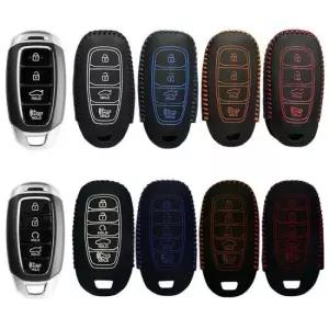 2019 싼타페TM 인스퍼레이션 차량 스마트키 가죽 키케이스