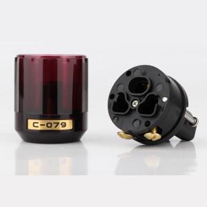 호환 Hifi C-079 P-079e Schuko 유럽 EU 전원 플러그 24k 금도금 IEC 오디오 DIY용 여성-남성 잭 커넥터