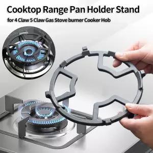 가스레인지부품 부속 쿡탑 레인지 팬 거치대 스탠드 캐스트 다리미 웍 링 박스 가스 스토브 8 슬롯