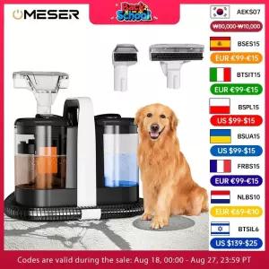 이불청소기 매트리스 침구 OMESER W07 핸드 카펫 클리너 600W 15KPa 유선 스팟 클린 머신 습식 패브릭 소파