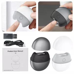 자동손톱깎이 전동 손톱 깍이 LED 조명 자동 전기 깎기 안전 성인 파일 노인