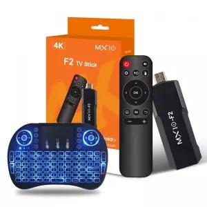 무선미러링 스마트 TV 스틱 MX10 F2 미니 무선 키보드 키트 Allwinner RK3228A DDRIII 1GB EMMC 8GB 24G 에