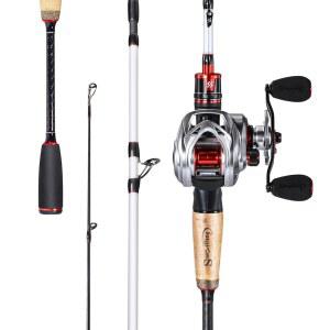 소가일랑 미끼캐스터 콤보 낚싯대 2개와 릴 미끼캐스팅 콤보가 중형