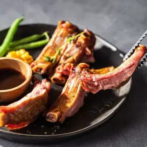 [땅끝한돈] 훈제 등갈비 220g x 2개