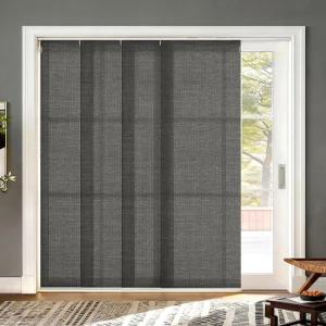 유니샤데스 슬라이딩 유리 도어용 조절식 패널 트랙 블라인드 컷 투 높이 종이 패브릭 확장 가능한