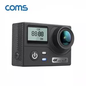 Coms 액션캠 4K 블랙박스모드 스마트폰 연동