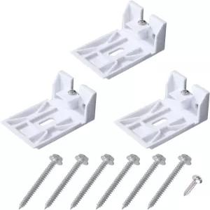 헌터 더글라스 듀엣 브래킷용 3/4인치 블라인드 그늘막 벌집 셀룰러 박수 그늘막-3팩