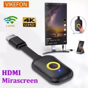 무선미러링 무선 화면 Miracast TV 동글 Wifi 스틱 Supoort IOS HDMI 호환 4K HD 미러 디스플레이 어댑터