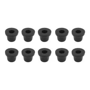 전산볼트 고무 블리드 그리스 니플 커버 마모 방지 브레이크 블리더 나사 캡 차량용 모터 자전거 기계 10개
