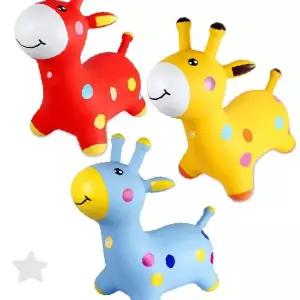 유아 실내 놀이 점핑 동물 인형 완구 균형감각 발달 운동 놀이기구 사슴 말