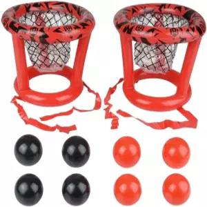 위키드 빅 스포츠 풍선 농구 헤드 재미있는 또는 야외 실내 놀이를 위한 토스 게임 레드 1913