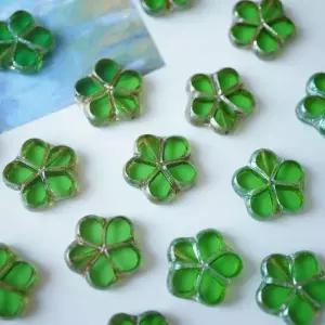 비즈공예 10개 17mm 체코 비즈 복고풍 유리 수제 Diy 재료