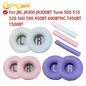 호환  JR300 JR300BT Tune 500 510 520 560 590 450BT 600BTNC T450BT T500BT 헤드셋 5.18 용 교체 용 이어