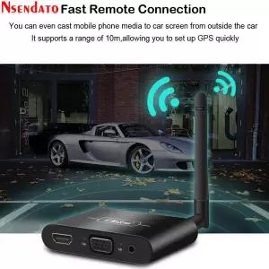 무선미러링 Mirascreen X6W Plus 5G 4K Miracast 무선 IOS 안드로이드 차량용 동글 수신기 DLNA AirPlay HD