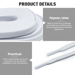 피겨 스케이트 끈 신발 폭 0.5cm 86/94/102인치 이중 레이어 브레이드 롤러 아이스 액세서리