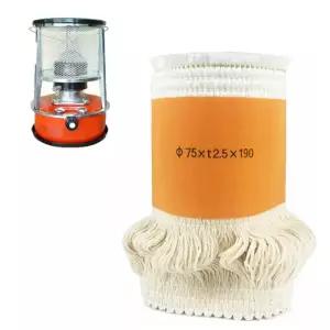 난로동력팬 65758595120mm 야외 캠핑유 스토브 코어 홈 난방 면화 유리 섬유 심지 100 면 히터