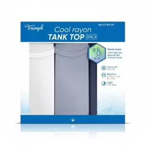 트라이엄프 남성 인견 런닝 3매 3색 사이즈95