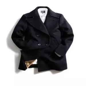 해군 숏코트 더블 피코트 남성 반코트 독일군 남자