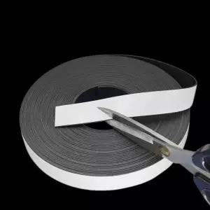 자석시트지 자석판 보드 칠판 1M 자석 스트립 접착 테이프 고무 다시 접착제 3937인치