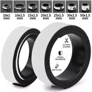 자석시트지 자석판 보드 칠판 12510m 접착 테이프 고무 자석 냉장고 사진 포스터 스트라이프