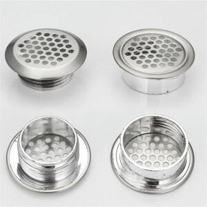 양면 스테인레스 스틸 환기 그릴, 에어 벤트 커버, 루버 홀, 신발 캐비닛, 옷장, 10 개