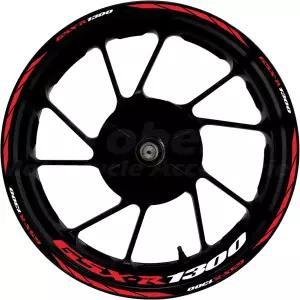 iTobest 17인치 휠 림 스티커 스즈키 하야부사 GSX1300R GSXR1300 20082024 모터사이클 이너 테이프 빨간색