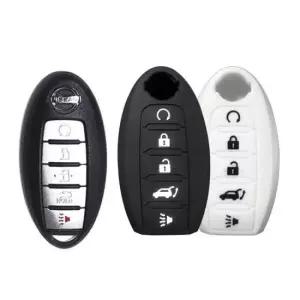 패스파인더 닛산 5버튼 스마트키 방수 실리콘 케이스 자동차 용품