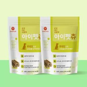 [퍼피랑키티랑]아이펫츄 강아지 눈물자국 루테인 영양제 36개입, 2개