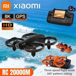드론 샤오미 GPS YT3 8K HD 카메라 스크린 리모컨 장애물 회피 기능 긴 배터리 브러시리스 모터 쿼드콥터
