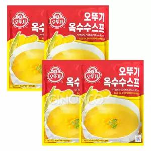 오뚜기 옥수수스프 1kg 4개 대용량 업소용