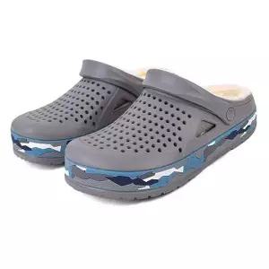 남자 겨울 털블로퍼 슈즈 인기 털슬리퍼 방한 털신발 아쿠아샌들