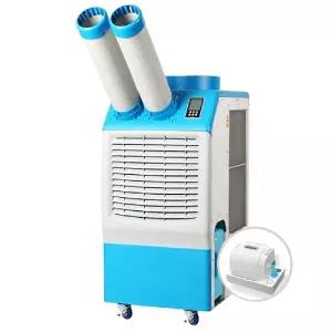 웰템 산업용 이동식 에어컨 2구 WPC-4900PD (펌프내장형)