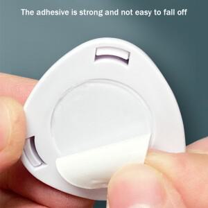 4/8/12PCS 접착식 범용 바퀴 - 360 ° 자유 회전 캐스터, 조용한 디자인, 쓰레기통 받침대에 적합