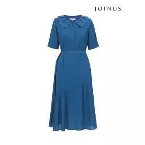 [조이너스]플리츠 넥 카라 원피스-JU23OP2702489A