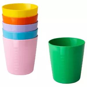 [롯데백화점]이케아 이케아 2026 NEW KALAS 칼라스 컵 6개입 플라스틱컵 유아용컵