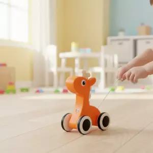 동물 끌차 애니멀 풀어롱 자동차 끌고다니는 걸음마보조 장난감 끌기차 걷기연습 돌아기 유아