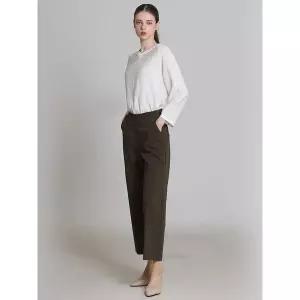 [르샵]버튼 뒷밴딩 와이드 슬랙스 택가격 119000원 _P420680226