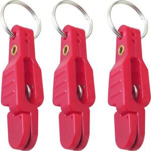 ZCZQC 3PCS 헤비 듀티 텐션 스프링 낚싯줄 릴리스 클립 러버 1.89x0.43x0.39인치 플래너 보드 낚시 연 하부 리깅 트롤 스플리터