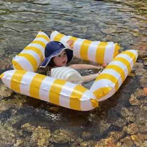 MONI 유아물놀이 공간 테두리 미니 아동용 수영장 원형 플로트 침대 휴대용 라운지 의자