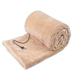 USB 전기 담요 무릎담요 회색 여행용 무릎 청색 이불 무선 입는 전기요