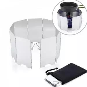 접이식 야외 버너 바람막이 휴대용 버너 스토브 바람막이 캠핑