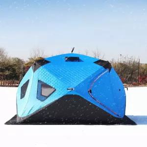 원터치 누빔텐트 3-4인용 낚시텐트 바닥재 전용 강화