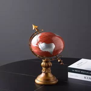 지구본 인테리어 심플 데코 소품 실버홀더 개업 선물