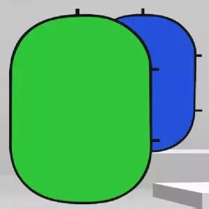 촬영용 그린 블루 배경판 스크린 크로마키 접이식 스튜디오