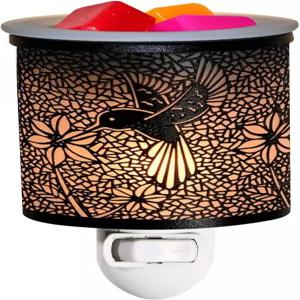 아사와사 메탈 플러그인 왁스 워머 1장의 사진 실리콘 라이너 전기 버너 멜터 향수 나이트 램프 가정용