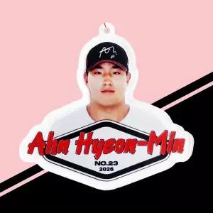 [네오플레인][KT위즈] 야구 선수 아크릴 액자 포토 키링 스포츠 백참 사진 열쇠고리 선물템