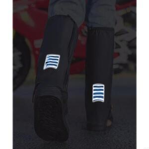 지퍼가 달린 방수 장화 신발 커버 카바 야외 스포츠 하이킹 W89F 용 호환 미끄럼 방지 PVC 부츠