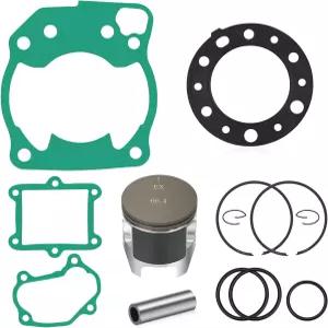 혼다 CR250R 1997-2001 O.E.M 13101-KZ3-B10용 66.4mm 피스톤 링 개스킷 장착된 자바익 탑 엔드 루빌드